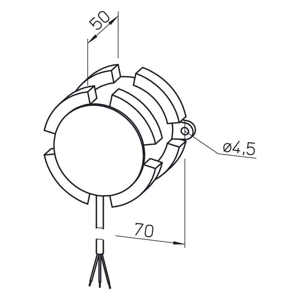 Helios LDF 500 Luftdruck-Differenzfühler 0-500 Pa für Helios Regelgeräte EUR 6C, EUR EC, ... HELIOS-01322 4010184013228 (Abb. 2)