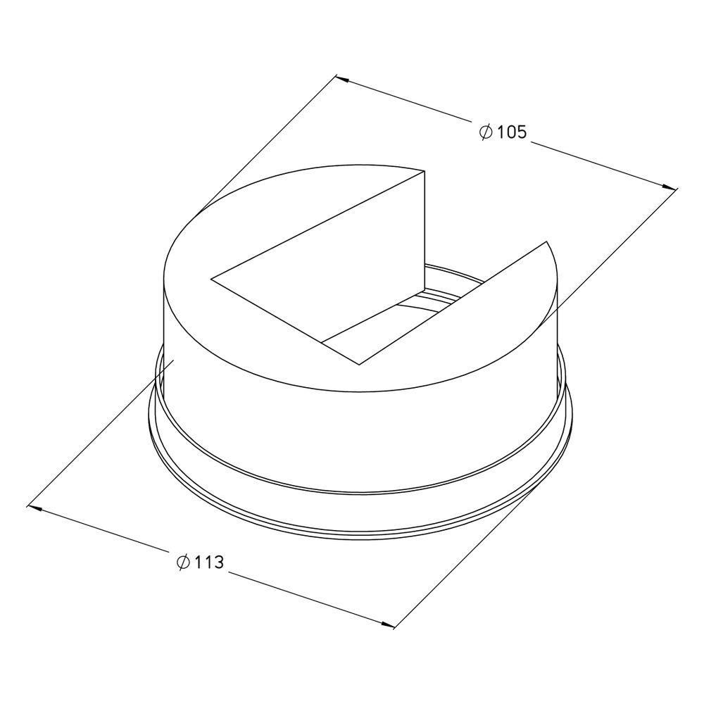Helios AESE Schalldämmeinsatz zu AE GBE und AE HYGRO... HELIOS-02058 4010184020585 (Abb. 2)