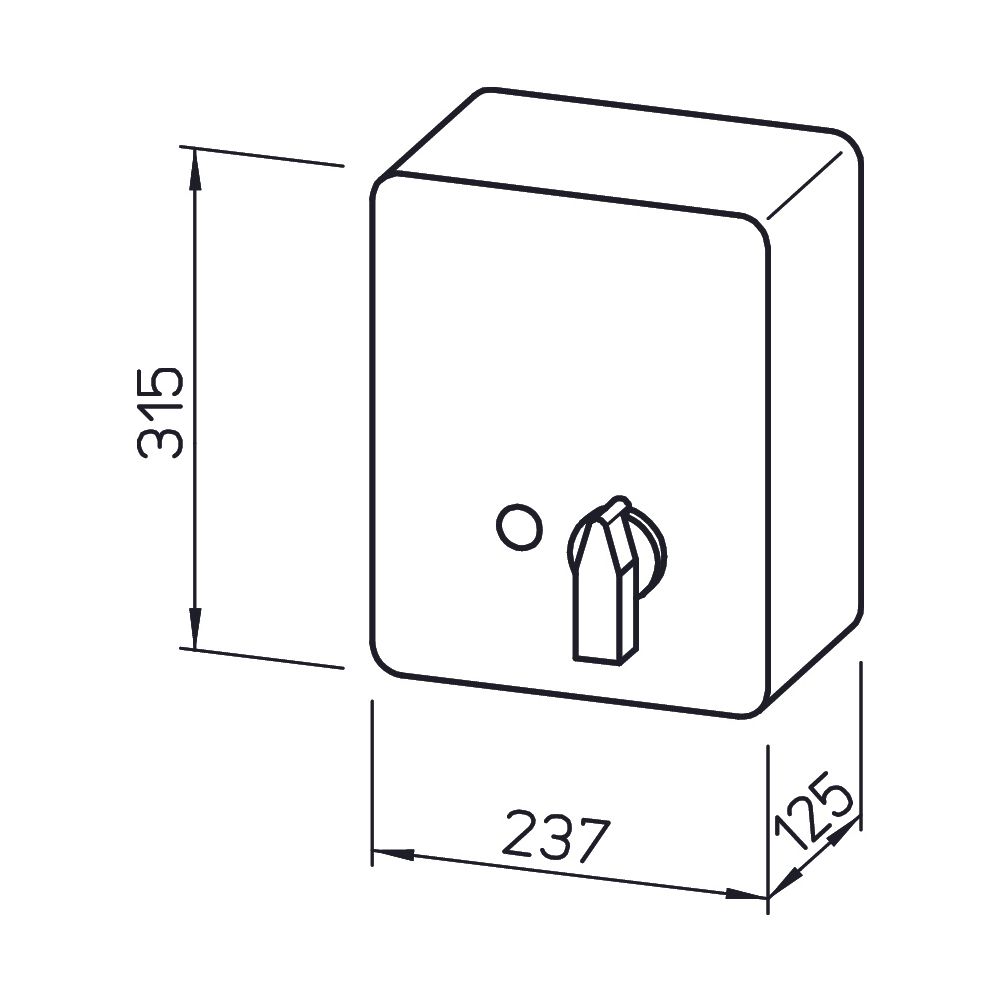 Helios RDS 1 Trafo-Drehzahlsteller mit Motorvollschutzeinrichtung 3-PH 400V, 1,0A... HELIOS-01314 4010184013143 (Abb. 2)