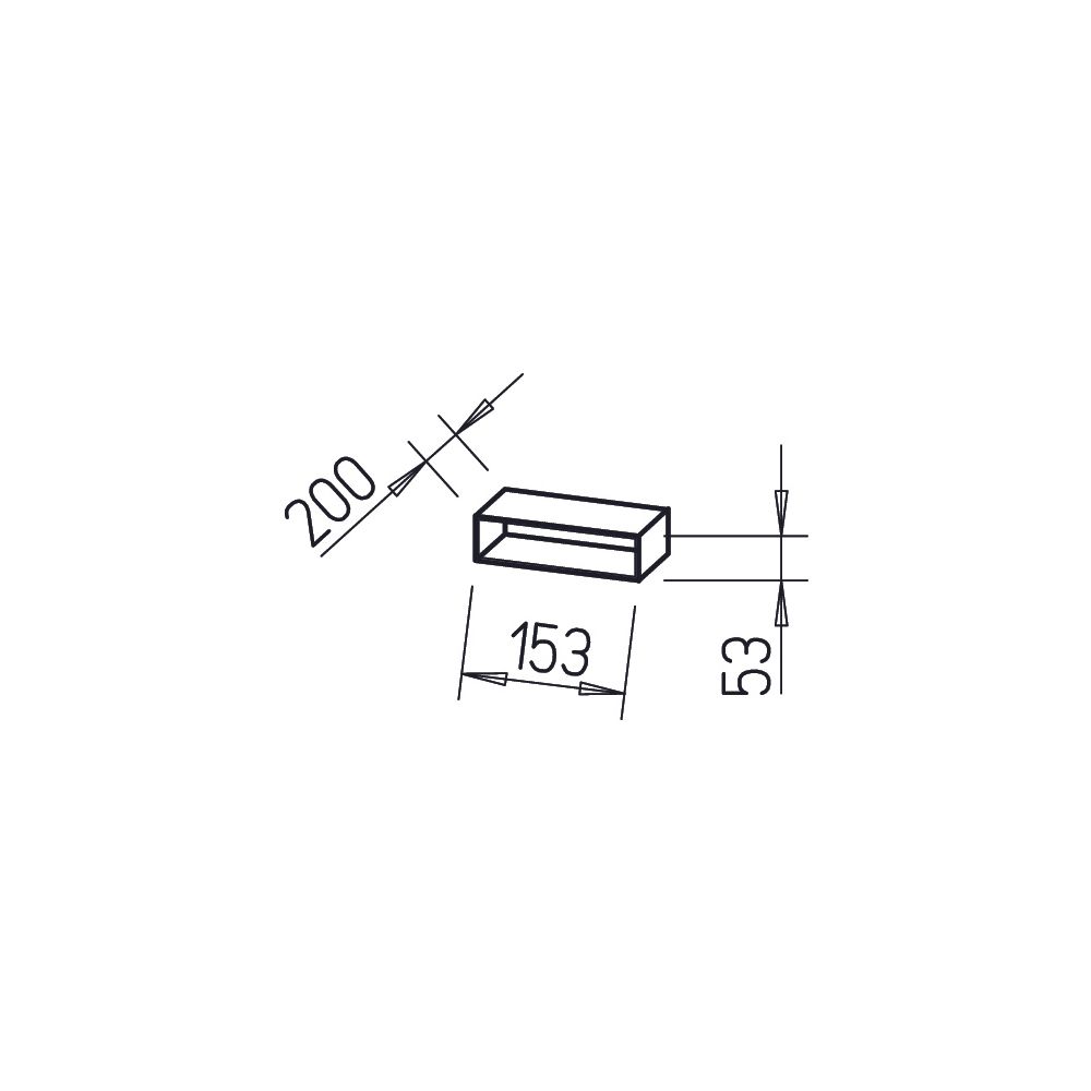 Helios FK-V 150 Flachkanal Verbinder 150x50mm, Stahlblech verzinkt... HELIOS-02941 4010184029410 (Abb. 2)
