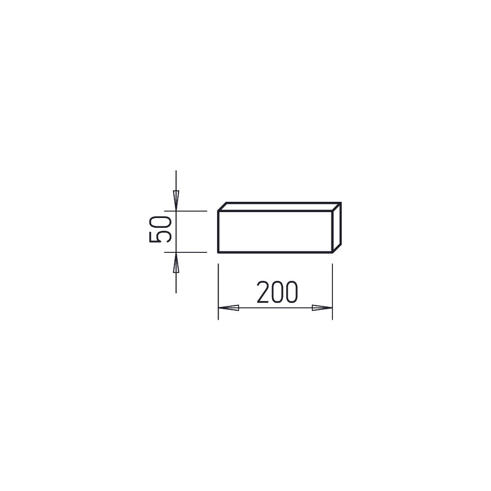 Helios FK-ED 200 Flachkanal Enddeckel 200x50mm, Stahlblech verzinkt... HELIOS-02944 4010184029441 (Abb. 2)