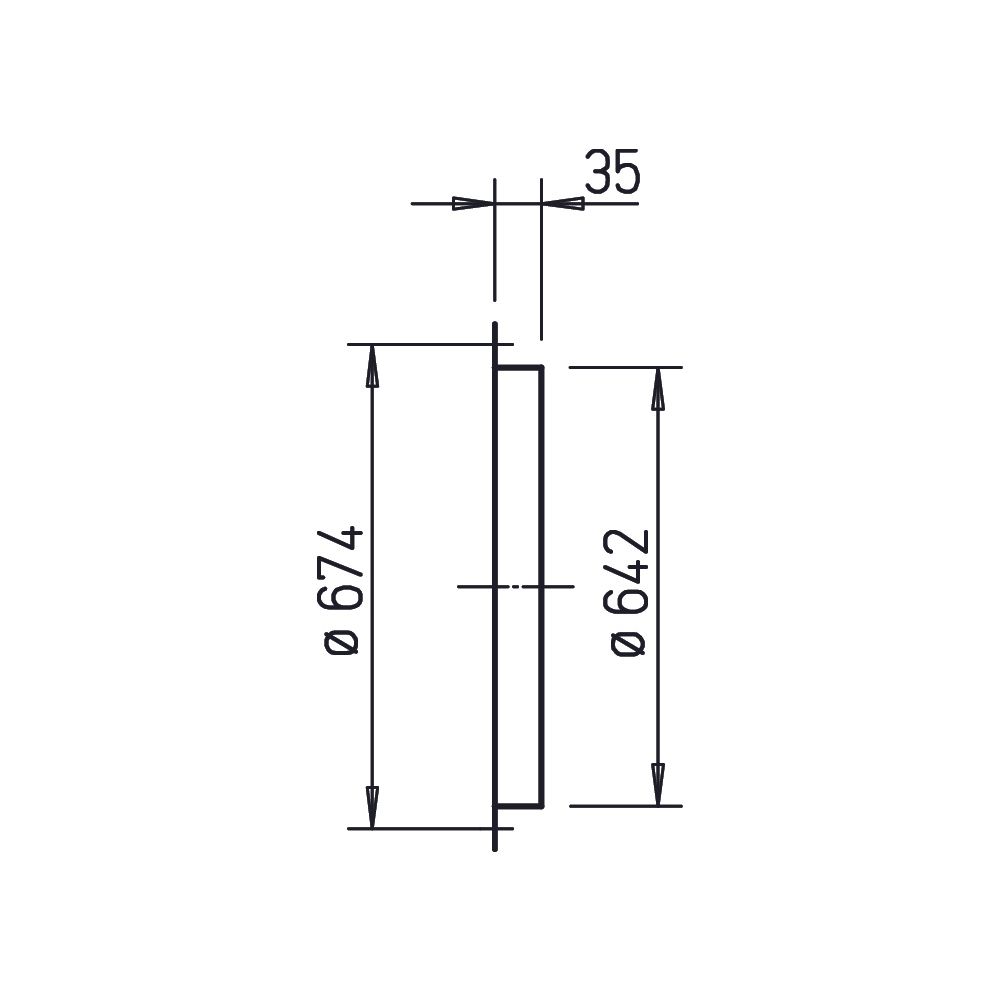 Helios Winkel-Flanschring FR 630, Stahlblech verzinkt, DN 630... HELIOS-01211 4010184012115 (Abb. 2)