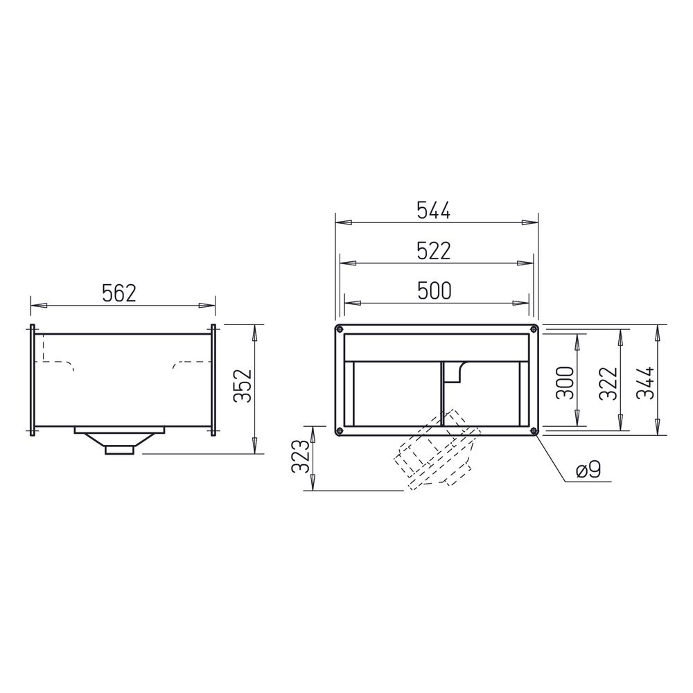 Helios KVD 250/4/50/30 EX Kanalventilator, EX-geschützt 3-PH 400V, drehzahlsteuerbar, 230... HELIOS-06811 4010184068112 (Abb. 2)