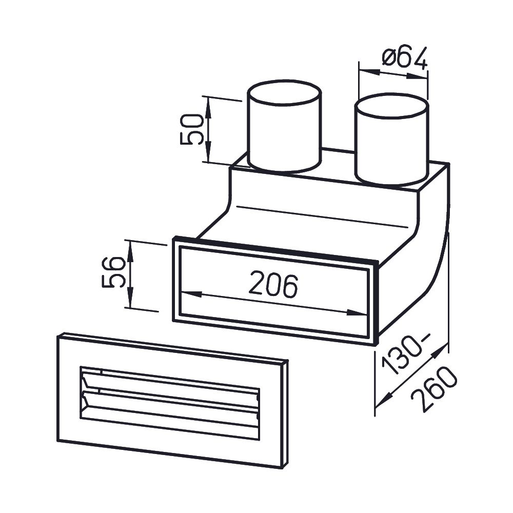 Helios FRS-WBS 2-63 FlexPipe Winkelbogen-Set, 2x DN 63... HELIOS-09995 4010184099956 (Abb. 2)