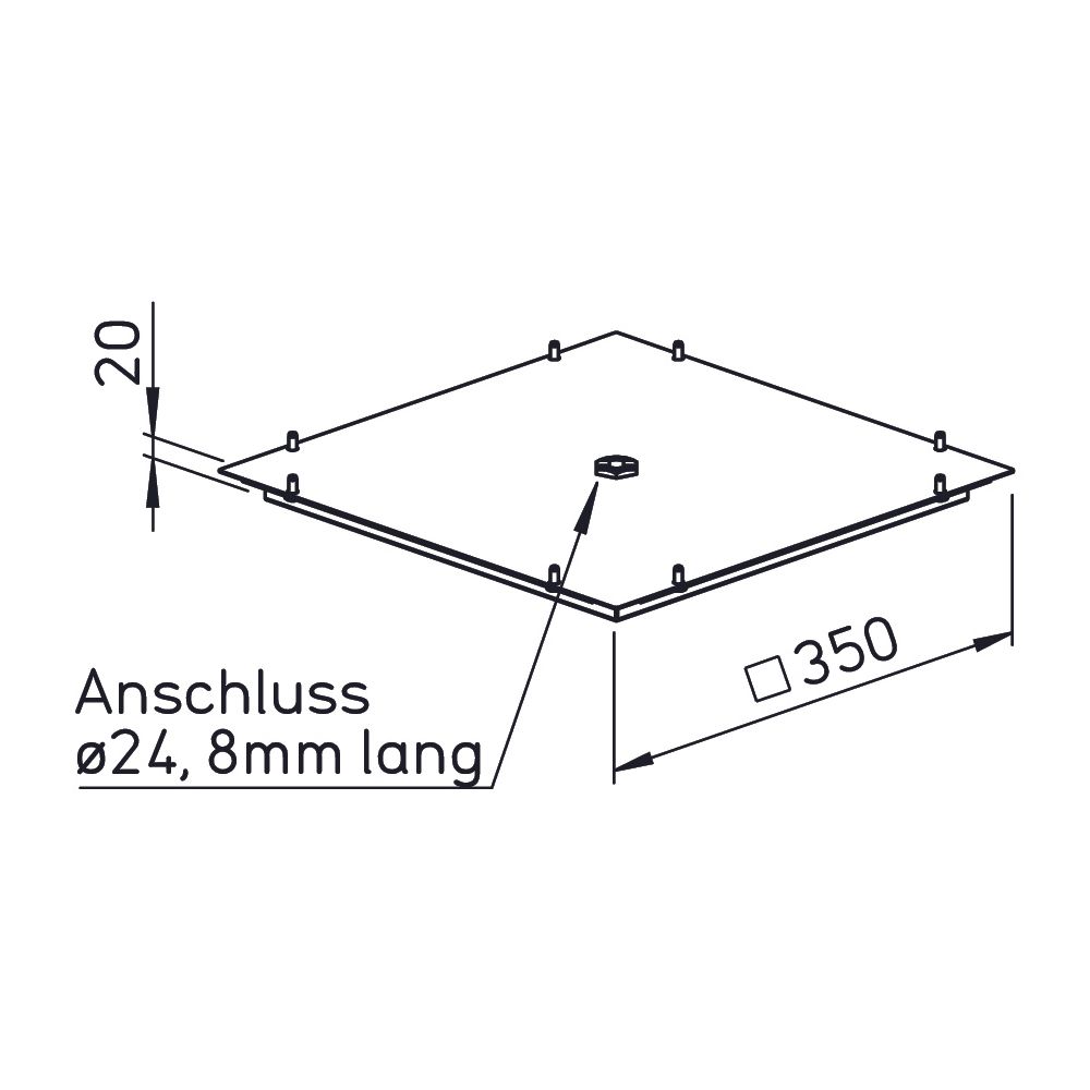 Helios GB-KW 250 Kondensatwanne zu Gigabox NG 250... HELIOS-05642 4010184056423 (Abb. 2)