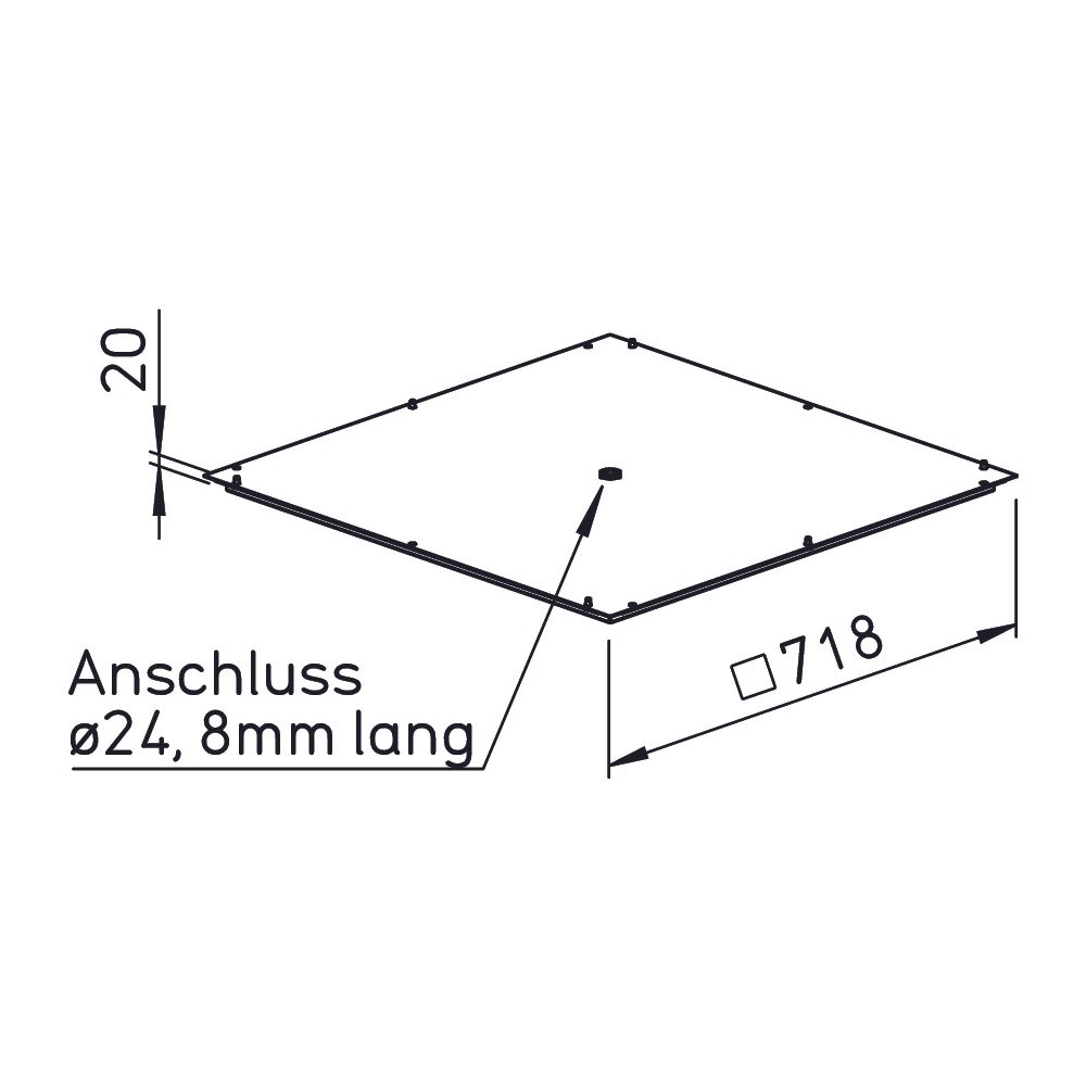 Helios GB-KW 560/630/EC500 Kondensatwanne zu Gigabox NG 560,630, EC 500... HELIOS-05645 4010184056454 (Abb. 2)