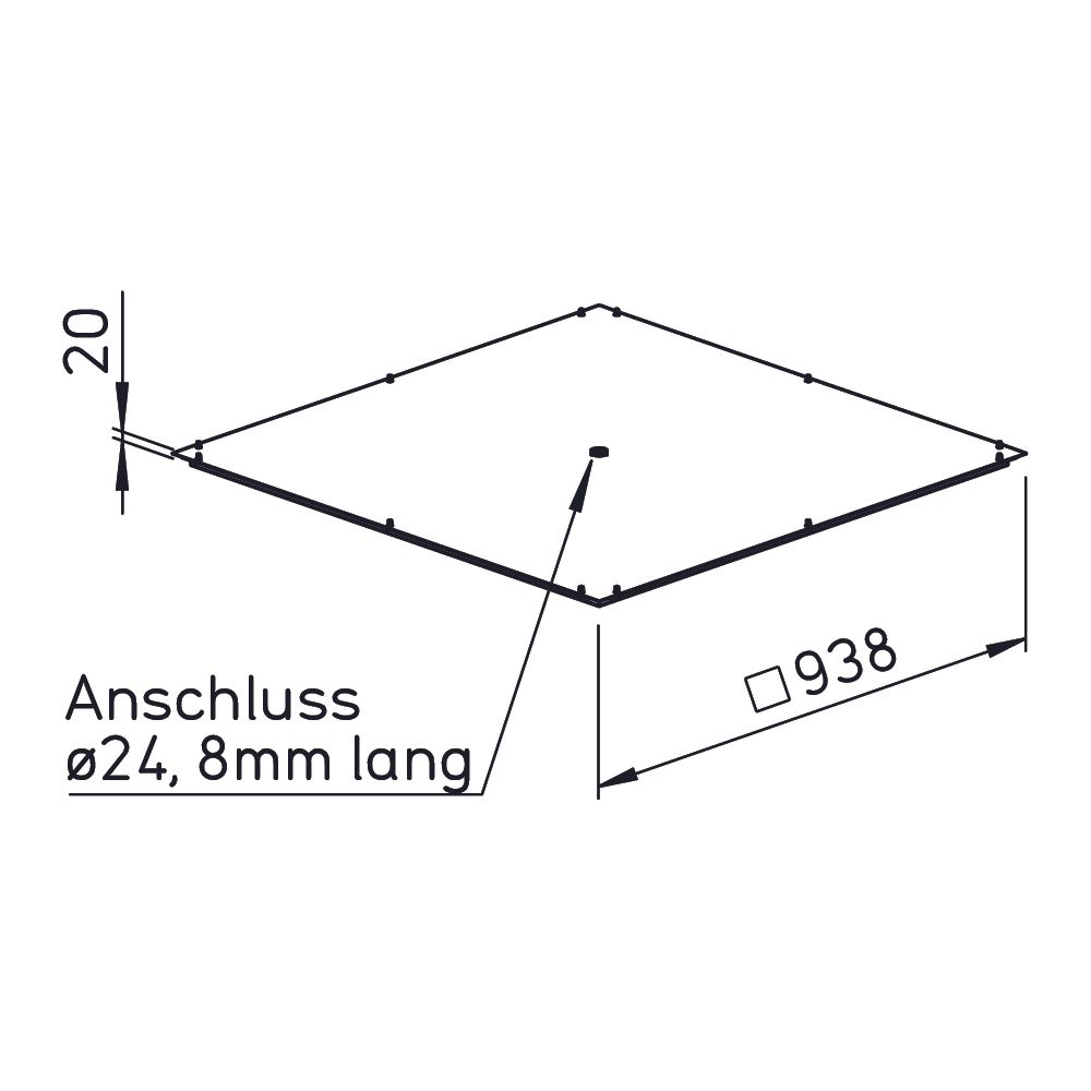 Helios GB-KW 710/EC630 Kondensatwanne zu Gigabox NG 710, EC 630... HELIOS-05646 4010184056461 (Abb. 2)