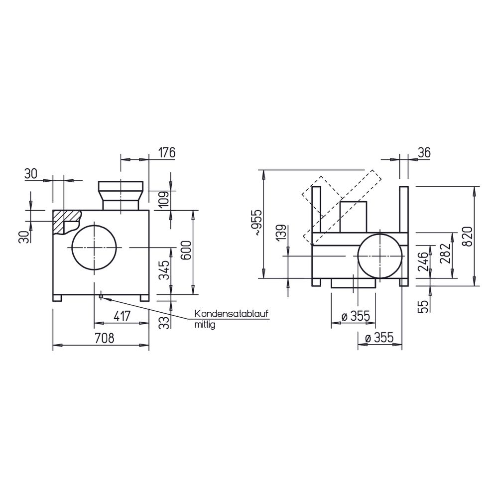 Helios MBD EC 355 A Megabox mit EC-Motor 3-PH 400V regelbar, 1,45kW, DN 355, 5000m3/h... HELIOS-05853 4010184058533 (Abb. 2)