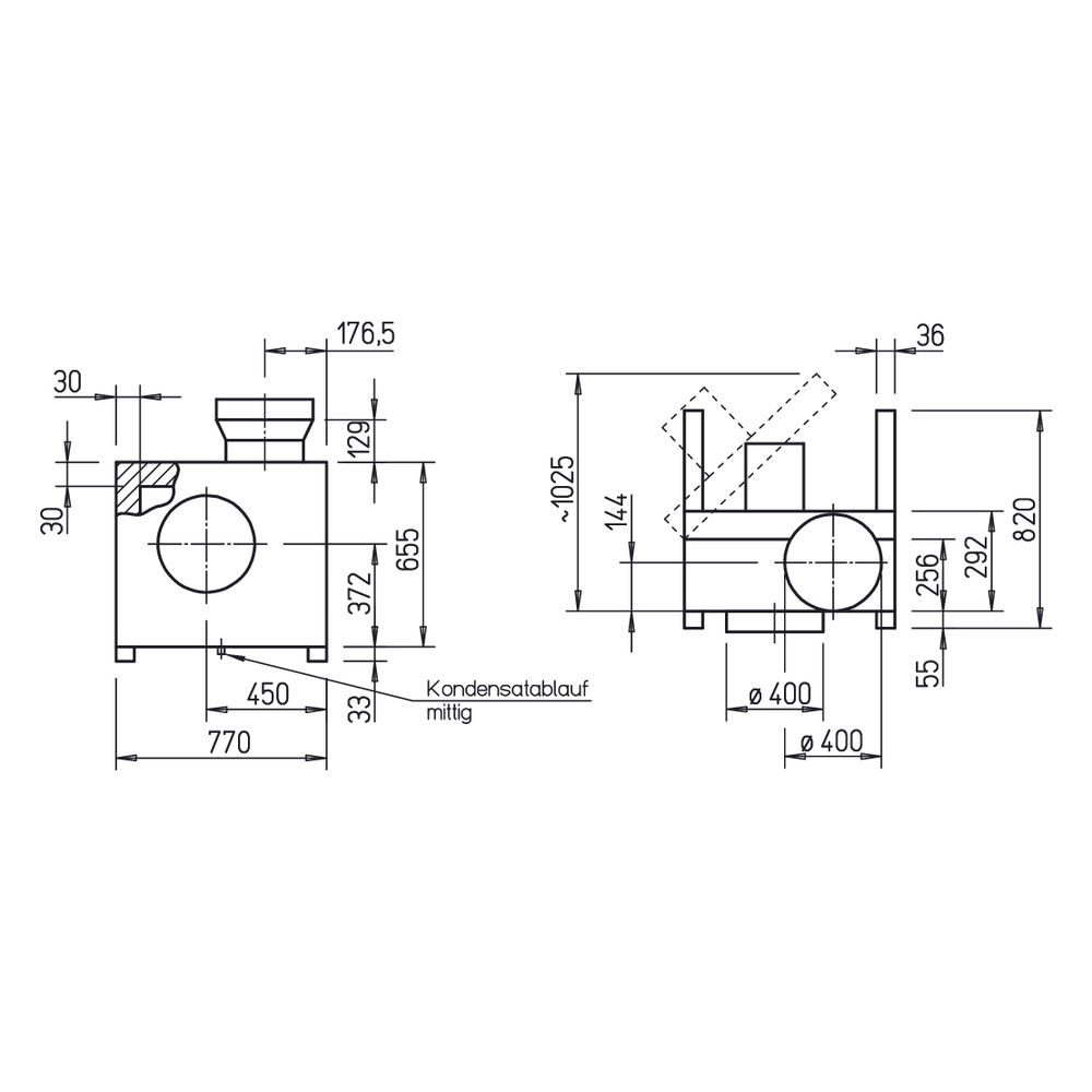 Helios MBD EC 400 B Megabox mit EC-Motor 3-PH 400V regelbar, 2,65kW, DN 400, 6550m3/h... HELIOS-05848 4010184058489 (Abb. 2)
