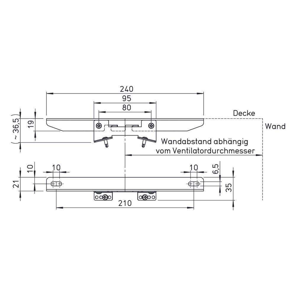 Helios MK 4 Montagekonsole zu RR...... HELIOS-05824 4010184058243 (Abb. 2)
