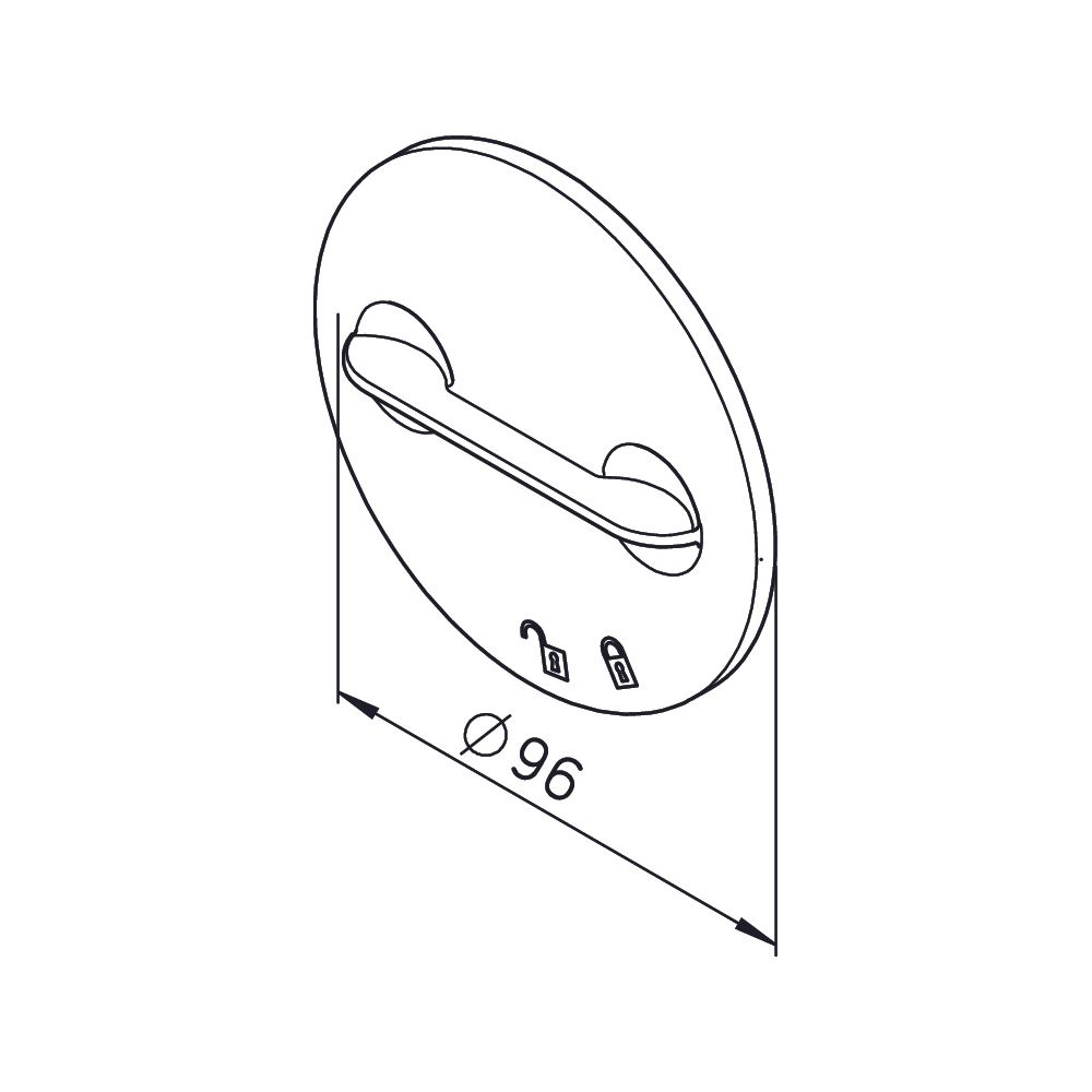 Helios FRS-VDB FlexPipe Verschlussdeckel mit Bajonettverschluss für Blechteile... HELIOS-03853 4010184038535 (Abb. 2)