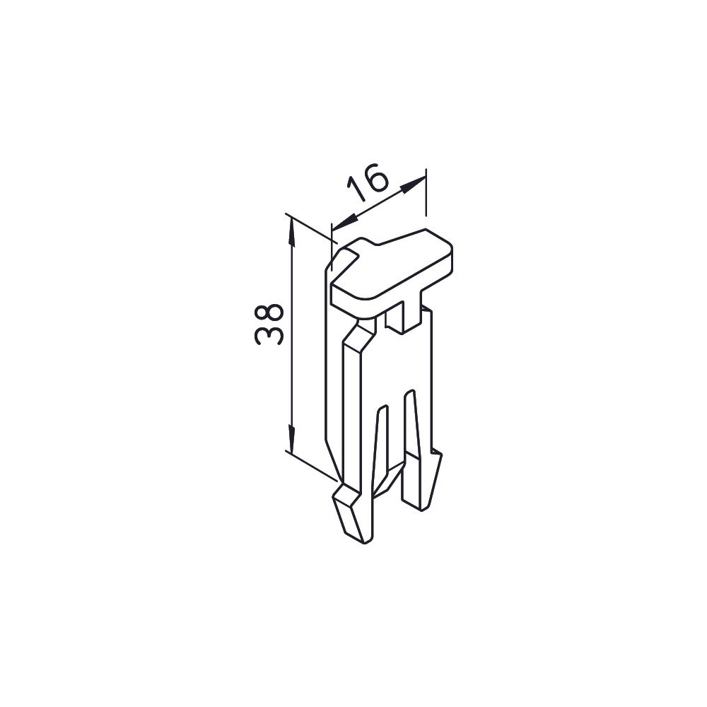 Helios FRS-FK FlexPipe Rohrfixierungsklammer Rohr DN 75 oder Rohr oval 51mm, 10 Stück... HELIOS-03854 4010184038542 (Abb. 2)