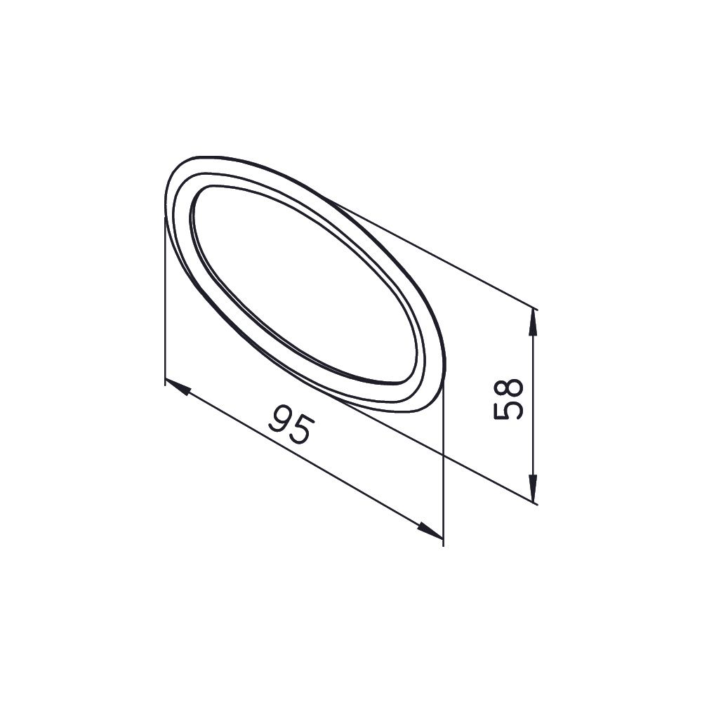 Helios FRS-DR 51 FlexPipe Dichtring für Rohr oval 51x114mm, 10 Stück... HELIOS-03864 4010184038641 (Abb. 2)