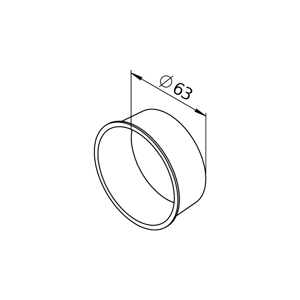 Helios FlexPipe Verschlussdeckel FRS-VD 75, für FRS-R 75... HELIOS-02915 4010184029151 (Abb. 2)