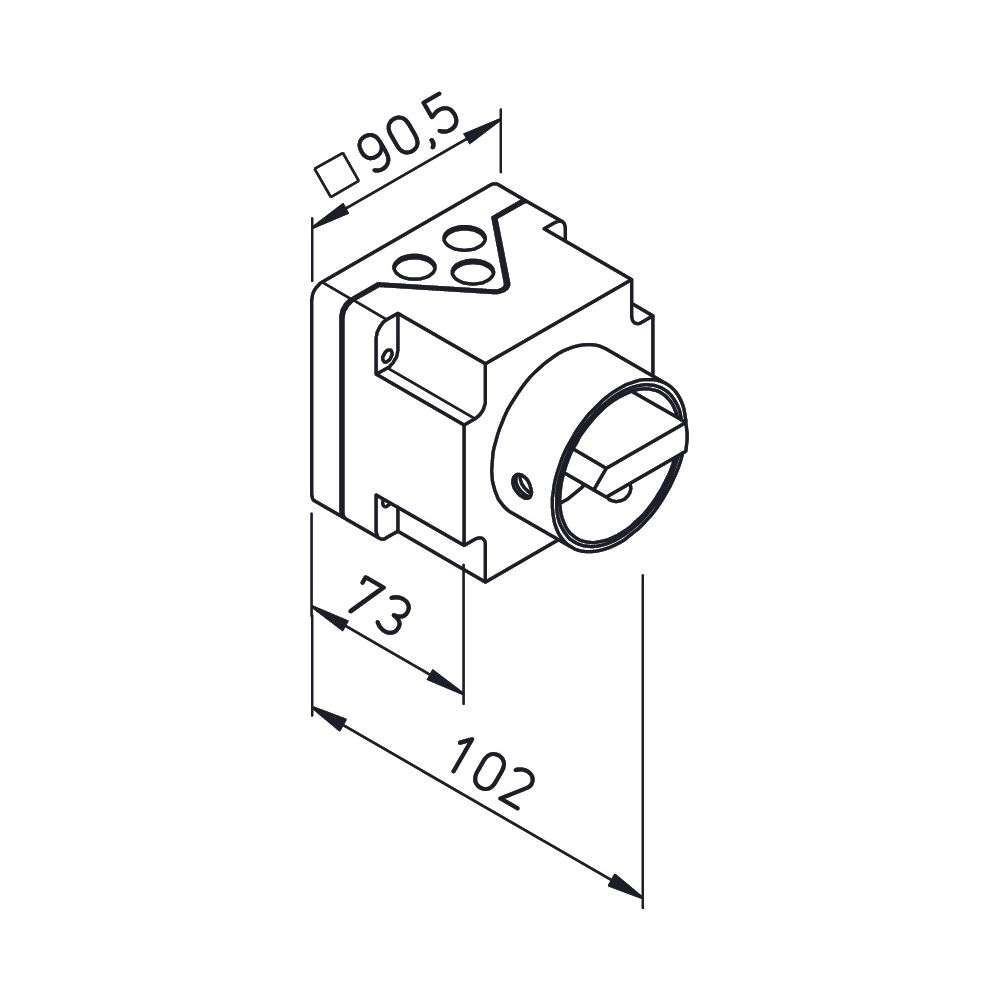 Helios RS 3 plus 1 plus 2 7,5 Revisionsschalter, 5-polig 7,5kW, AC-23B, 400V, 3-PH IP 65,... HELIOS-07536 4010184075363 (Abb. 2)