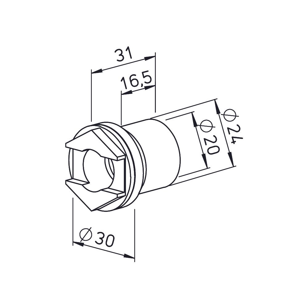 Helios GB-RA Regenablauf bei Außenaufstellung für Gigabox T120... HELIOS-09418 4010184094180 (Abb. 2)