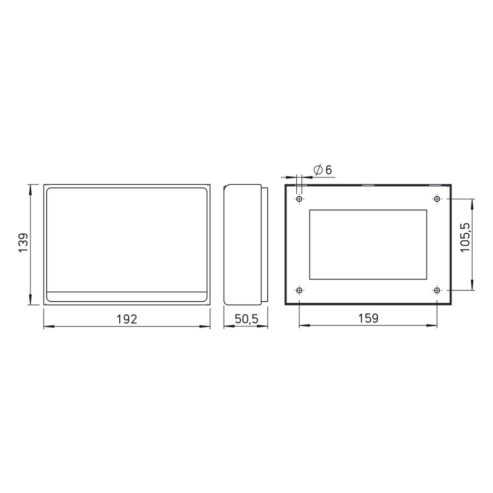 Helios Bedienelement AIR1-BE TOUCH Touch grafisches Touchdisplay 7 Zoll ED-T7 für AIR1... HELIOS-06187 4010184061878 (Abb. 2)