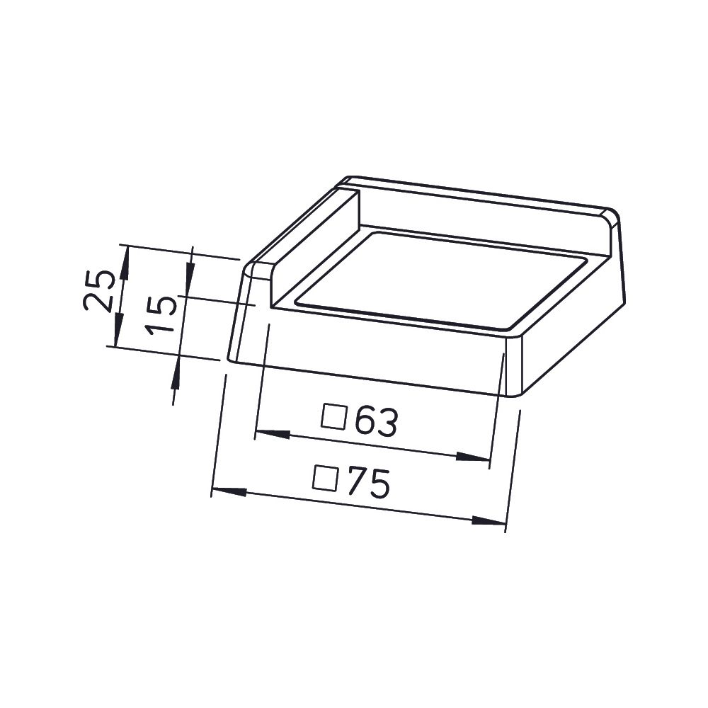 Helios SDD-U Schwingungsdämpfer-Unterlage für Aufstellung auf ebene Flächen... HELIOS-05627 4010184056270 (Abb. 2)