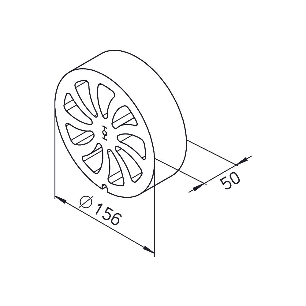Helios KWL 45-160 SE Schalldämmelement DN 160 für Wandeinbauhülse... HELIOS-09362 4010184093626 (Abb. 2)