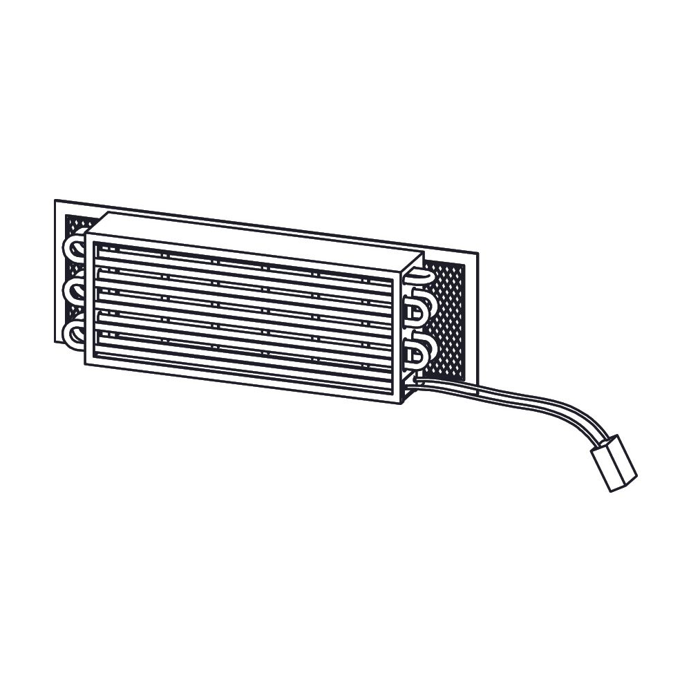 Helios Elektro-Vorheizung KWL-EVH 360 W, 1500W, für KWL EC 360 W... HELIOS-07360 4010184073604 (Abb. 2)