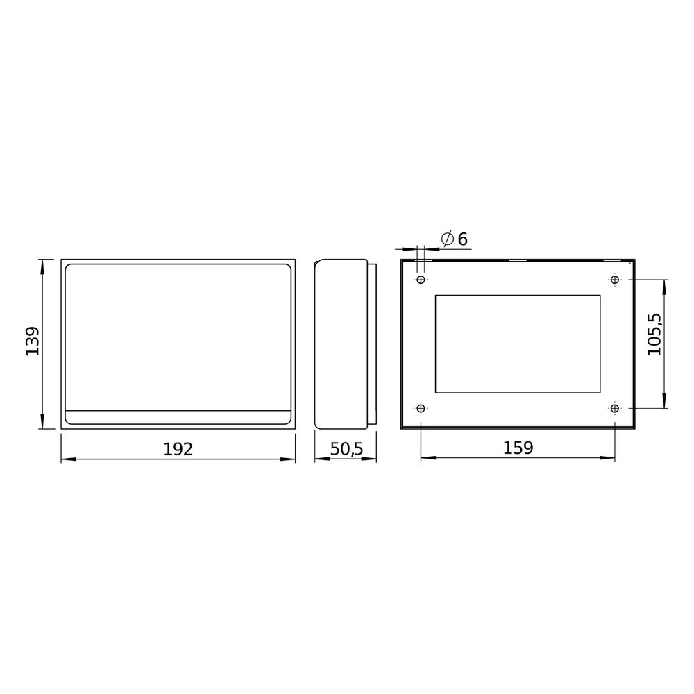 Helios Bedienelement AIR1-BE TOUCH 2 Touch grafisches Touchdisplay 7 Zoll ED-T7 für AIR1... HELIOS-40751 4010184407515 (Abb. 2)