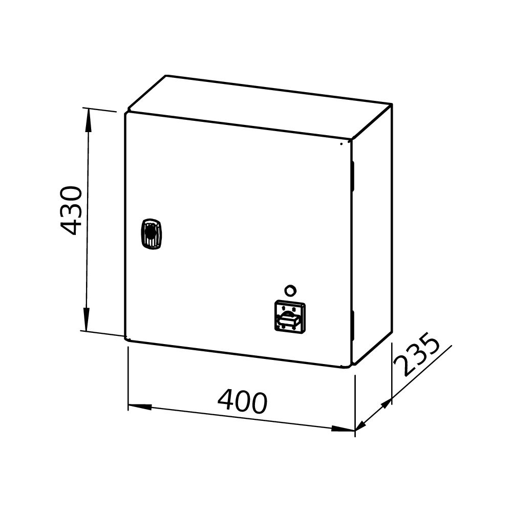 Helios RDS 11 Trafo-Drehzahlsteller mit Motorvollschutzeinrichtung 3-PH 400V, 11,0A... HELIOS-01332 4010184013327 (Abb. 2)
