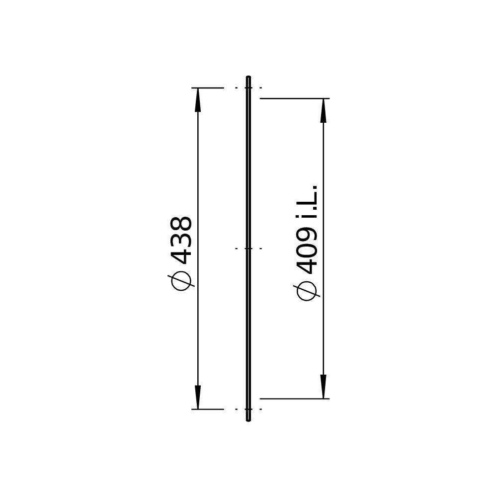 Helios Flachflansch FF 400, Stahlblech feuerverzinkt, DN 400... HELIOS-04945 4010184049456 (Abb. 3)