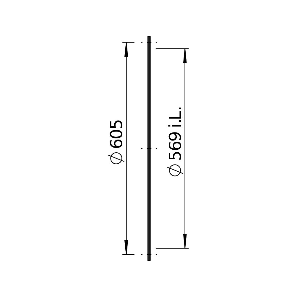 Helios Flachflansch FF 560, Stahlblech feuerverzinkt, DN 560... HELIOS-04948 4010184049487 (Abb. 3)