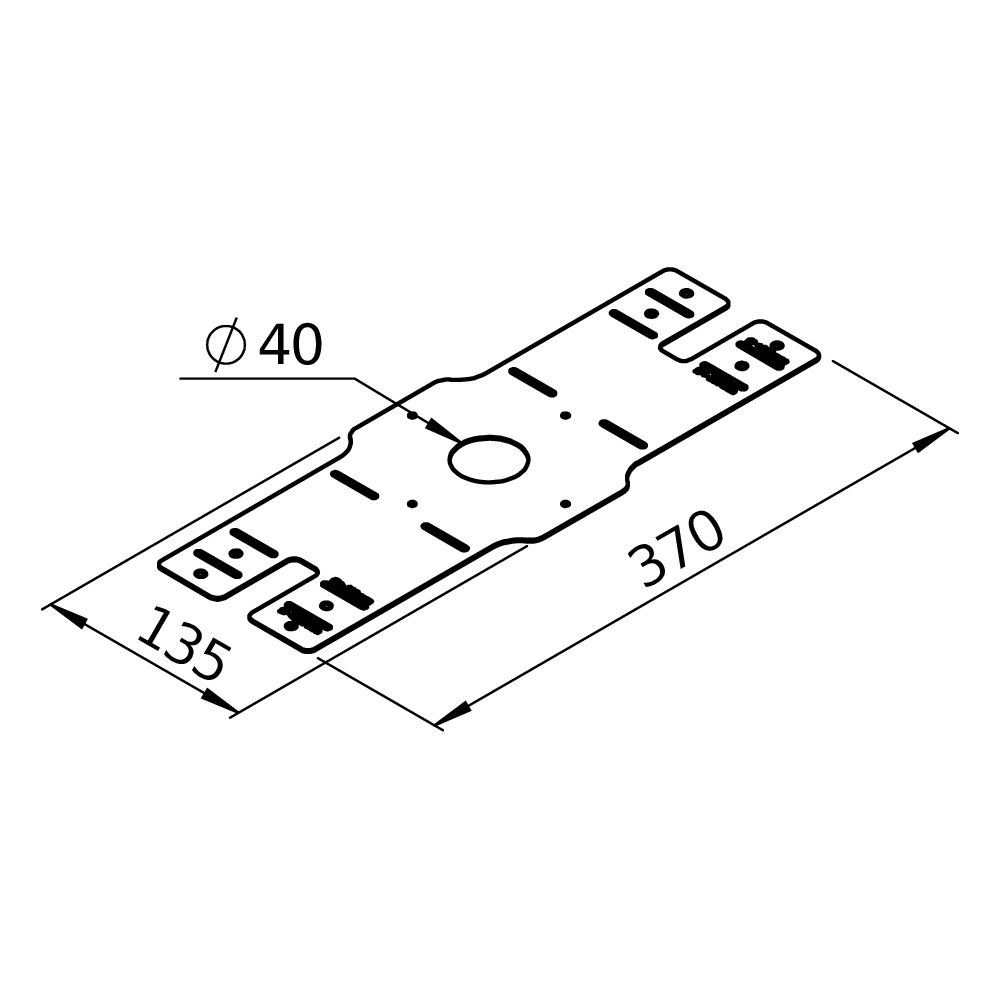 Helios Montagekonsole KRM-MK, für Rundrohre und isolierte Kanäle, für KRM... HELIOS-40826 4010184408260 (Abb. 2)