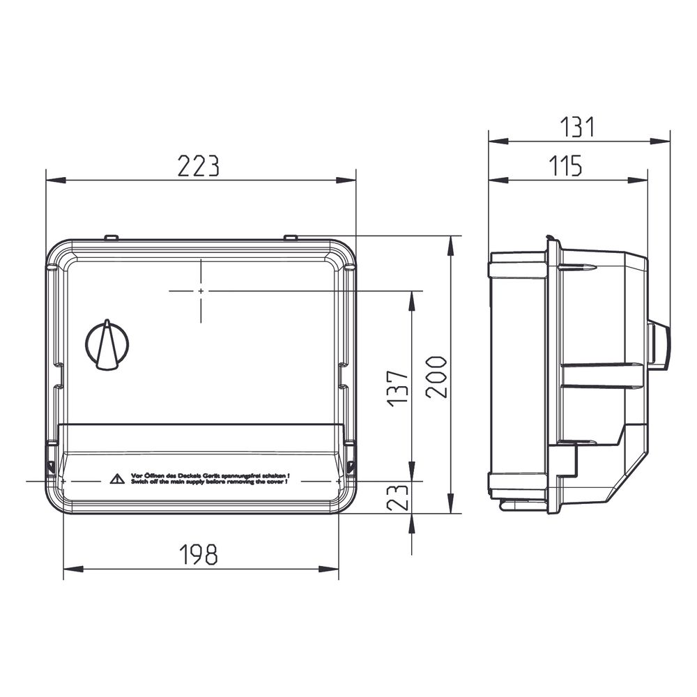 Helios EUR 6 C Elektronischer Universal-Regelgerät zur stufenloser Drehzahl-Regelung 1 PH... HELIOS-01321 4010184013211 (Abb. 2)
