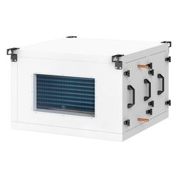 Helios Kühlregister Kaltwasser AIR1-KR KW XVP 2500 L, Anschluss links, RAL 7047... HELIOS-40499 4010184404996 (Abb. 1)