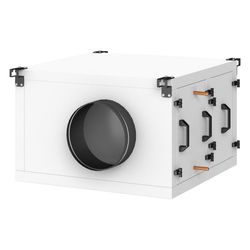 Helios Kühlregister Kaltwasser AIR1-KR KW XVP 1800 R, Anschluss rechts, RAL 7047... HELIOS-40493 4010184404934 (Abb. 1)