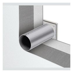 Helios Wandeinbausatz WES 150, Kunststoff, für Unterputz-Einbau 260-500mm, DN 155... HELIOS-00537 4010184005377 (Abb. 1)
