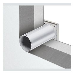 Helios Wandeinbausatz WES 90, Kunststoff, für Unterputz-Einbau 260-500mm, DN 110... HELIOS-00717 4010184007173 (Abb. 1)