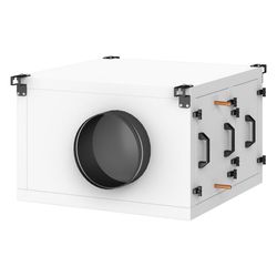 Helios Kühlregister Kaltwasser AIR1-KR KW XVP 1800 R, Anschluss rechts, RAL 7047... HELIOS-40493 4010184404934 (Abb. 1)