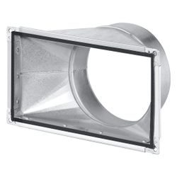 Helios Übergangsstück AIR1-ÜS XC 700 rechteckig-rund, mit Rohranschluss DN 250, für AIR1 ... HELIOS-04362 4010184043621 (Abb. 1)