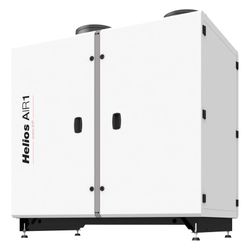 Helios Kompaktlüftungsgerät AIR1 XVP 850 mit WRG Kreuzgegenstrom-WT, bodenstehend innen, ... HELIOS-40612 4010184406129 (Abb. 1)