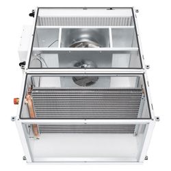 Helios ALB EC 80/50 WW Außenluft-Box mit WW-Heizregister und Luftfilter rechteckig, 1,91k... HELIOS-06537 4010184065371 (Abb. 1)