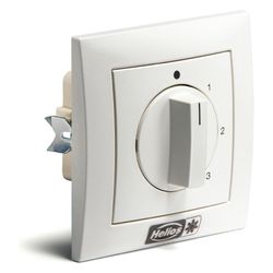 Helios DSZ Drehzahl- und Betriebsschalter mit 0-Stellung zur Steuerung der Zentral-Entlüf... HELIOS-01598 4010184015987 (Abb. 1)