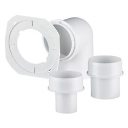 Helios ELS-WCS WC-Anbindungsset bestehend aus Winkel, Stufenstutzen, Verschlussdeckel zu ... HELIOS-08191 4010184081913 (Abb. 1)
