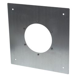 Helios FAP 250 Flansch-Anschlussplatte zu DVEC 250, Stahlblech verzinkt... HELIOS-08383 4010184083832 (Abb. 1)
