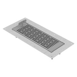 Helios FRS-BGS 1 FlexPipe Bodengitter-Set für Multi-Bodenkasten für Bodengitter... HELIOS-03878 4010184038788 (Abb. 1)