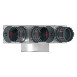 Helios FRS-VE 5-75/160 FlexPipe Verteilelement 5 Einzelstutzen, rund DN 75, Anschluss DN ... HELIOS-40161 4010184401612 (Abb. 1)