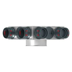 Helios FRS-VE 9-75/160 FlexPipe Verteilelement 9 Einzelstutzen, rund DN 75, Anschluss DN ... HELIOS-40162 4010184401629 (Abb. 1)