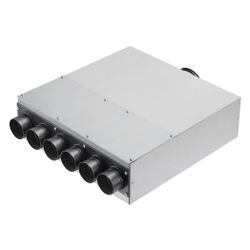Helios FRS-VK 6-63/125 Verteilerkasten mit 6 Stutzen für FRS-R 63, Anschluss-DN 125... HELIOS-09355 4010184093558 (Abb. 1)