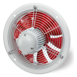 Helios HWW 400/4 Axial-Hochleistungsventilator 1-PH 230V, TK, drehzahlsteuerbar, 4010m3/h... HELIOS-01008 4010184010081 (Abb. 1)