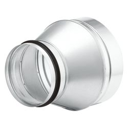 Helios IP-ARZ 180/125 Anschluss-Reduzierung Muffe DN 180 auf Stutzen DN 125 mit Dichtung... HELIOS-09360 4010184093602 (Abb. 1)