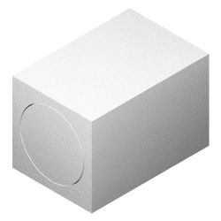 Helios KWL 45-160 WS-L Wandstein DN 160, Länge 490mm... HELIOS-09306 4010184093060 (Abb. 1)