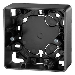 Helios KWL-APG Touch bl Aufputzgehäuse für KWL-BE Touch, Schwarz... HELIOS-40178 4010184401780 (Abb. 1)