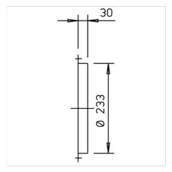 Helios FR 225 / DFR 200 Winkel-Flanschring... HELIOS-01201 4010184012016 (Abb. 1)